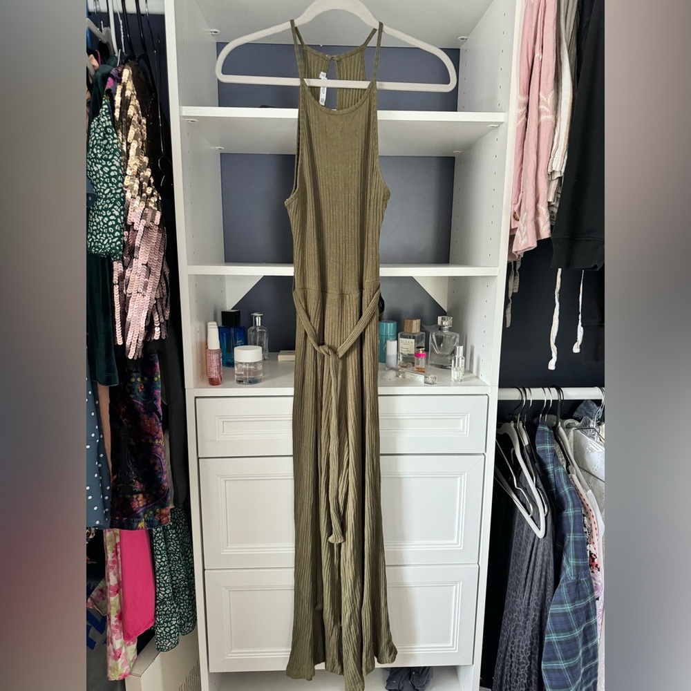 Khaki Jumpsuit